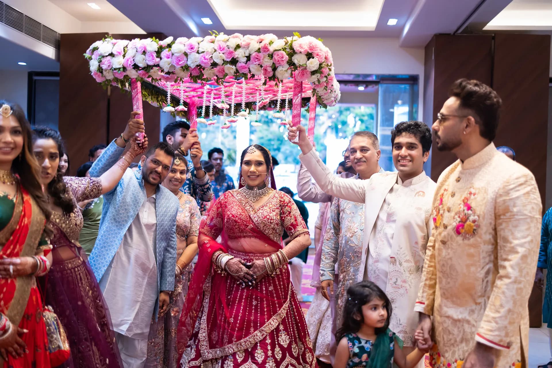 3SVENUE Luxury Banquet Hall Entrance View