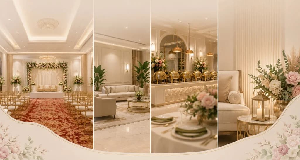 3SVENUE Luxury Banquet Hall Amenities