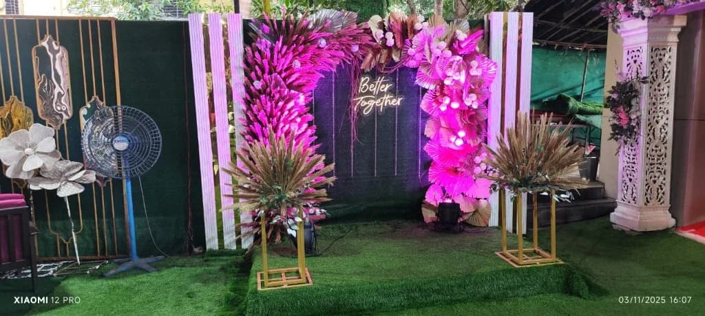 Better Together Floral Arch